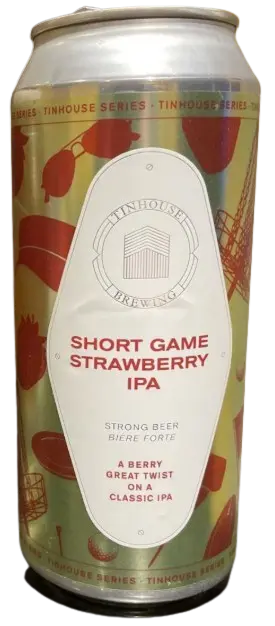 Tinhouse Brewing Short Game Strawberry IPA