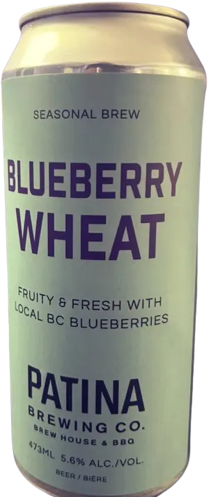 Patina Brewing Co. Brew House & BBQ Blueberry Wheat Ale