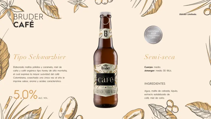 Bruder Compañía Cervecera Cafe