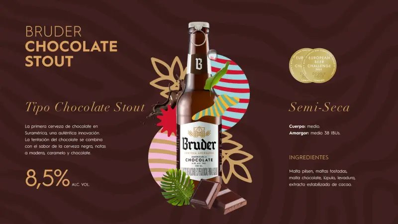 Bruder Compañía Cervecera Chocolate Stout