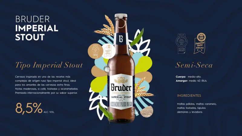Bruder Compañía Cervecera Imperial Stout