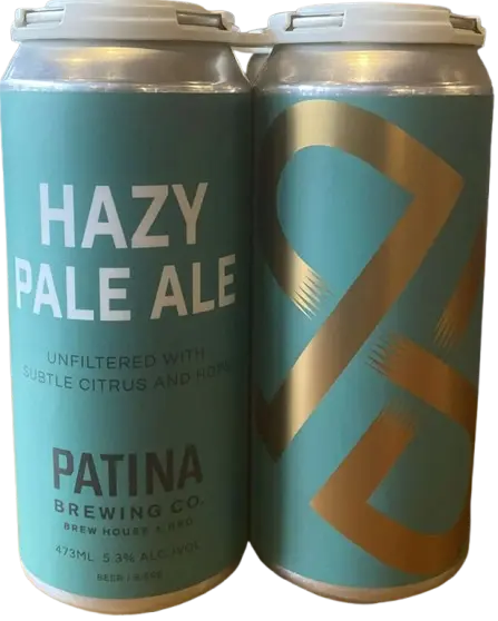 Patina Brewing Co. Brew House & BBQ Hazy Pale Ale