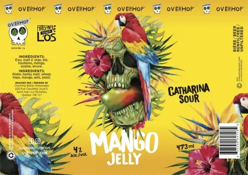 Overhop Brewing Co. Canada Mango Jelly