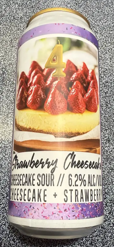 Social Project Brewing Co Strawberry Cheesecake