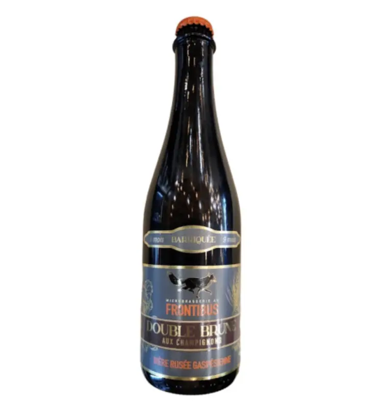 Microbrasserie Au Frontibus Double Brune aux Champignons