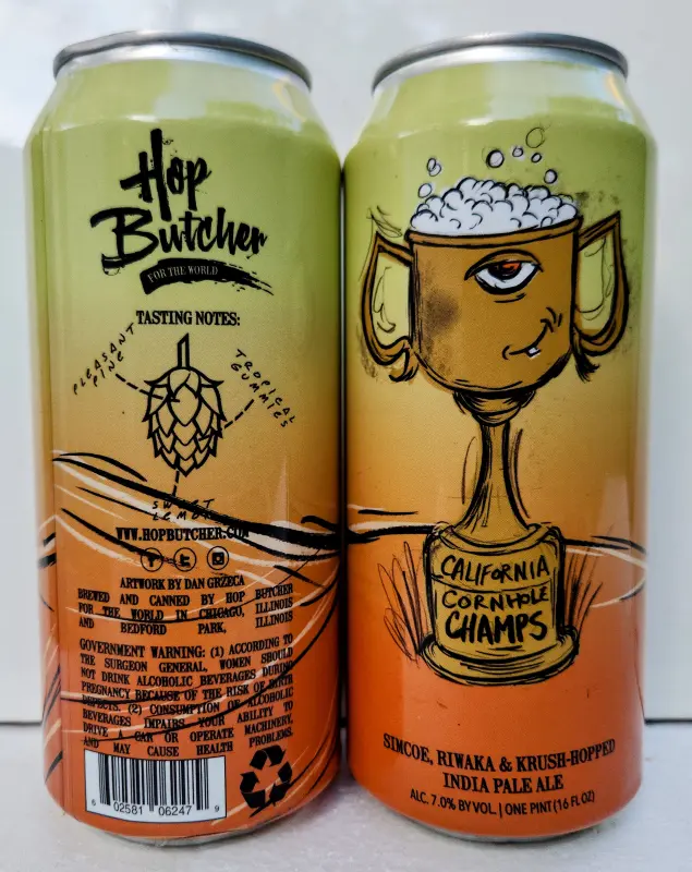 Hop Butcher for the World California Cornhole Champs