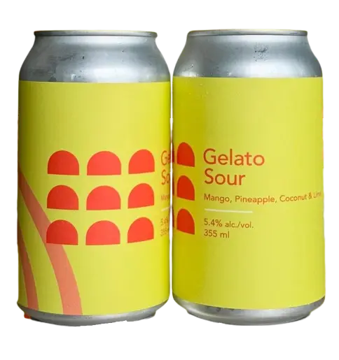 Fine Balance Brewing Company Gelato Sour: Mango, Pineapple, Coconut & Lime