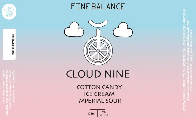 Fine Balance Brewing Company Cloud Nine