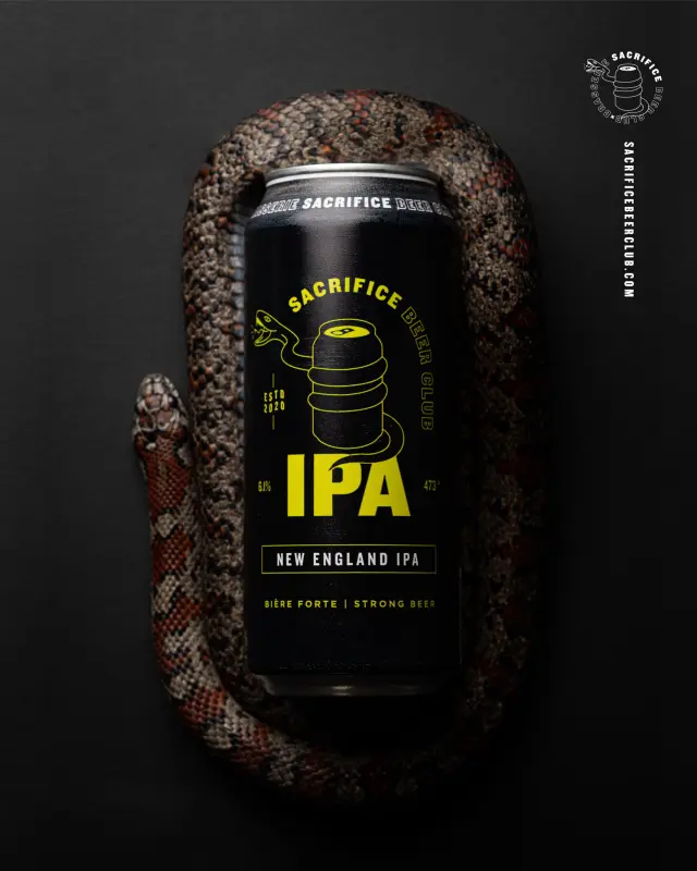 Brasserie Sacrifice Beer Club New England IPA