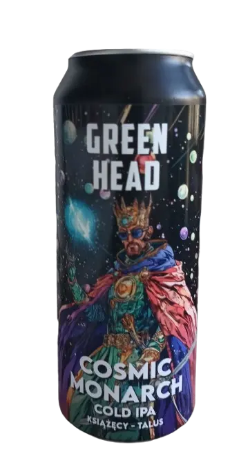 Green Head Cosmic Monarch