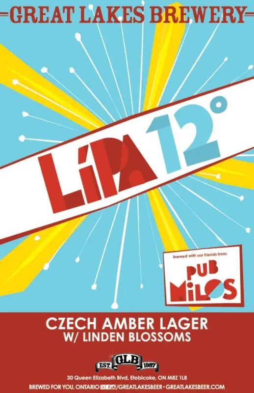 Great Lakes Brewery (Canada) Lipa 12 Amber Lager