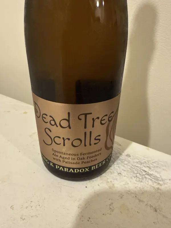 Paradox Beer Company (Colorado) Dead Tree Scrolls