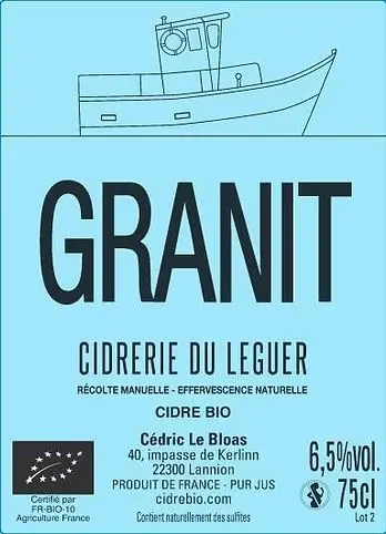 Cidrerie du Leguer (Cédric Le Bloas) Cidre Granit