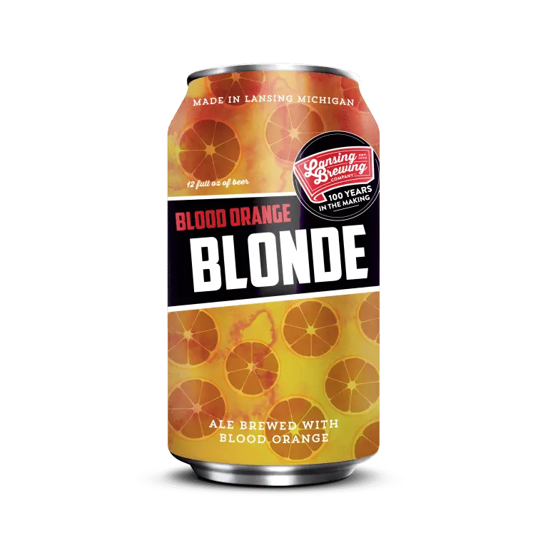 Lansing Brewing Company Blood Orange Blonde