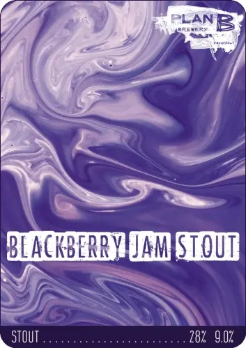 Plan B Brewery Blackberry Jam Stout