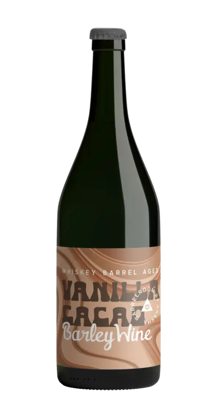 Akasha Brewing Company Whiskey Barrel Aged Vanilla Cacao Barley Wine