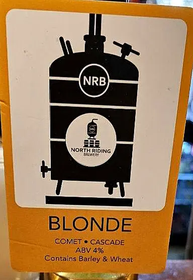 North Riding Brewery Blonde V1 - Comet & Cascade