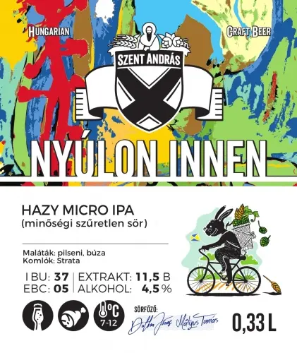 Szent András Sörfőzde Nyúlon Innen '23