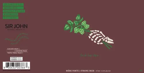 Brasserie Sir John Brewing Company Fresh Hops DIPA