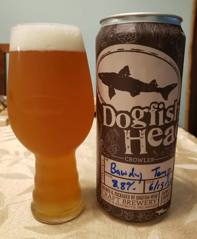 Dogfish Head Craft Brewery Bawdy Temp-a-tur