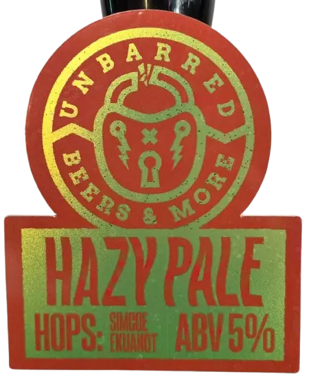UnBarred Brewery Hazy Pale: Simcoe & Ekuanot