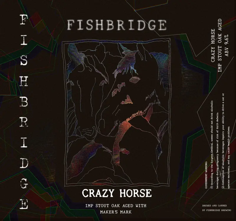Fishbridge Brewing Crazy Horse