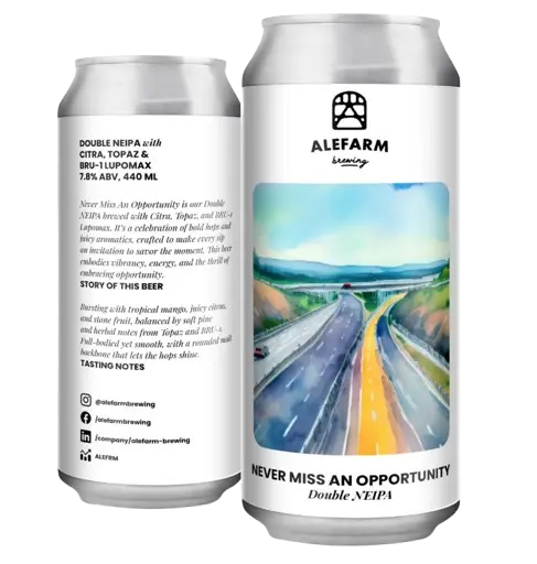 Alefarm Brewing Never Miss An Opportunity