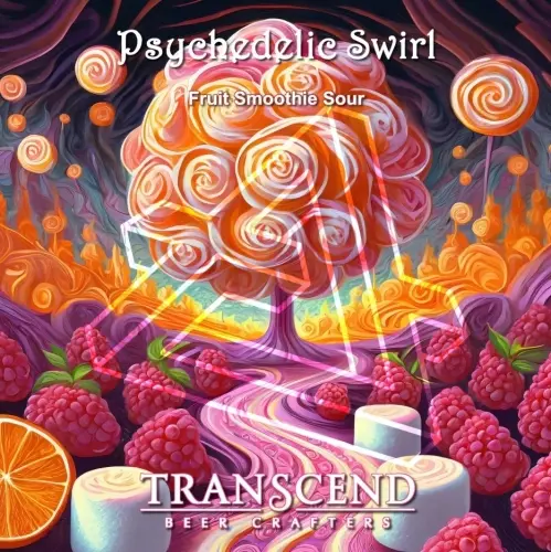 Transcend Beer Crafters Psychedelic Swirl