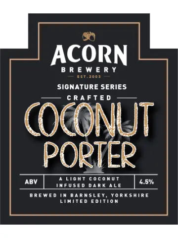 Acorn Brewery Coconut Porter