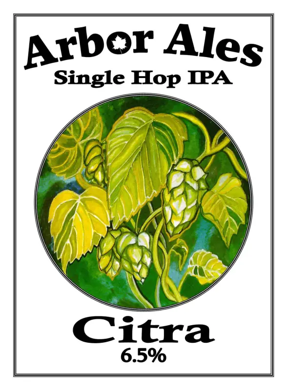 Arbor Ales Single Hop IPA - Citra