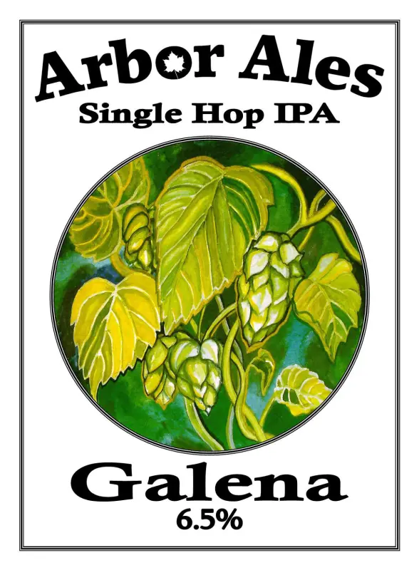 Arbor Ales Single Hop IPA - Galena