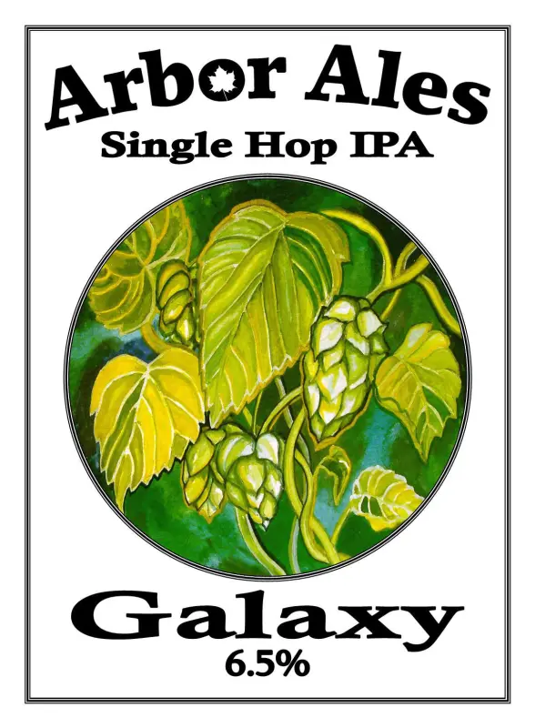 Arbor Ales Single Hop IPA - Galaxy