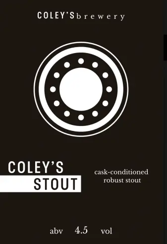 Coley's Brewing Co. Stout