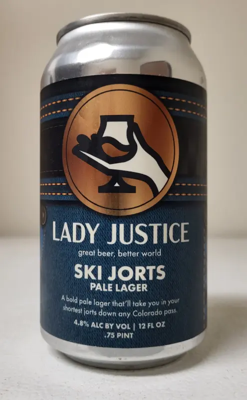 Lady Justice Brewing Ski Jorts