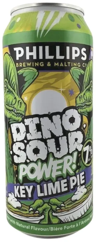 Phillips Brewing and Malting Co. Dinosour Power! Key Lime Pie