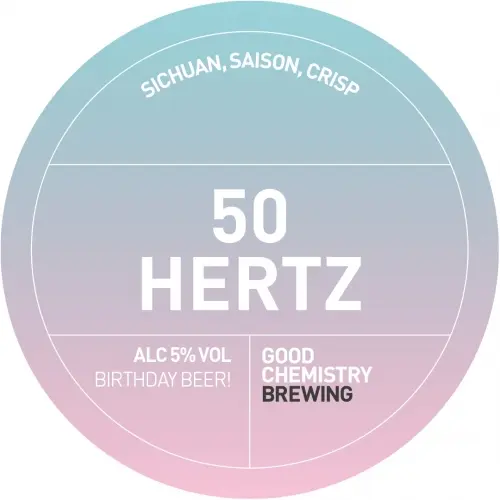 Good Chemistry Brewing 50 Hertz