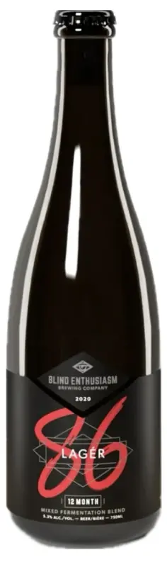 Blind Enthusiasm Brewing 86 Lagér