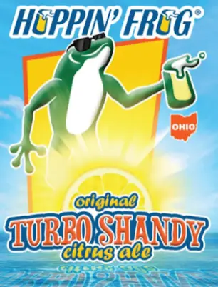 Hoppin' Frog Brewery Original Turbo Shandy Citrus Ale