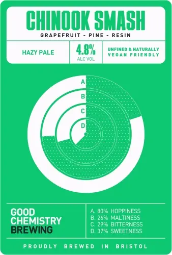 Good Chemistry Brewing Chinook SMASH