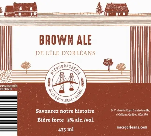 Microbrasserie de l'Île d'Orléans Brown Ale
