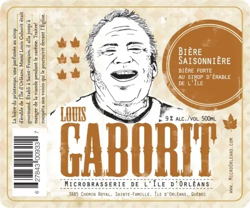 Microbrasserie de l'Île d'Orléans Louis Gaborit