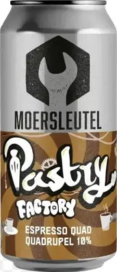 Moersleutel Craft Brewery Pastry Factory - Espresso Quadrupel