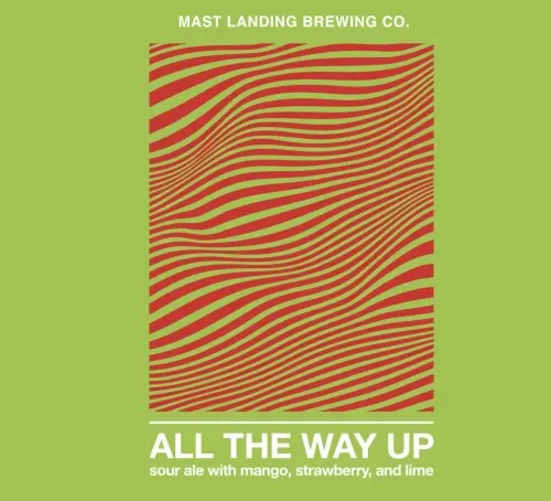 Mast Landing Brewing Company All the Way Up: Mango, Strawberry & Lime