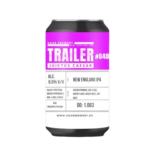 UGAR Brewery Trailer #040 - Juicyus Caesar