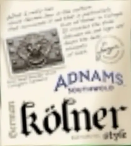 Adnams German Style Kolsch / Kölner