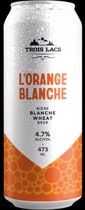 Microbrasserie Trois Lacs L'Orange Blanche