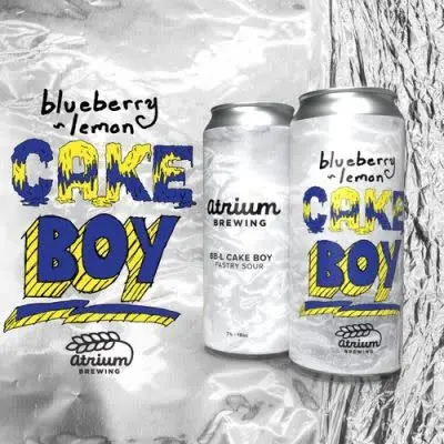 Atrium Brewing Blueberry Lemon Cake Boy