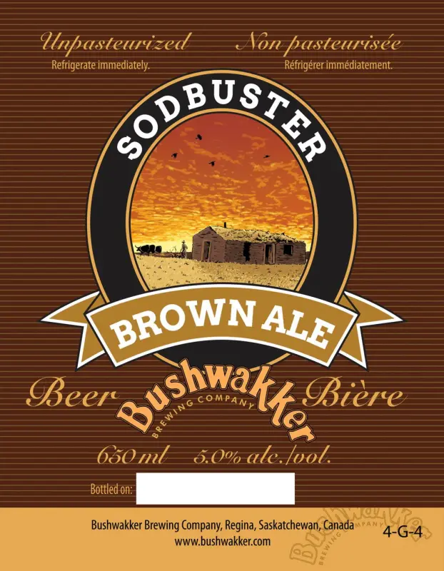 Bushwakker Brewing Co. Sodbuster Brown