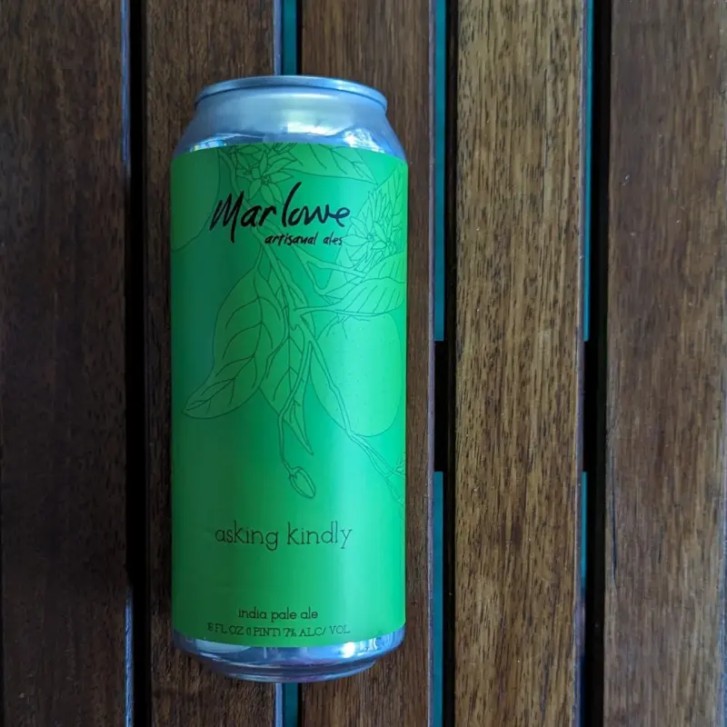 Marlowe Artisanal Ales Asking Kindly - Nelson
