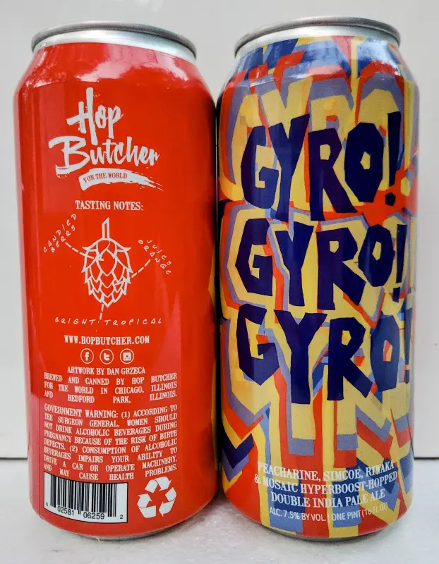 Hop Butcher for the World Gyro! Gyro! Gyro!